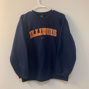 Illinois Nike Crewneck